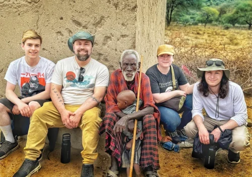 Masai Elder With The Team 1600x1200